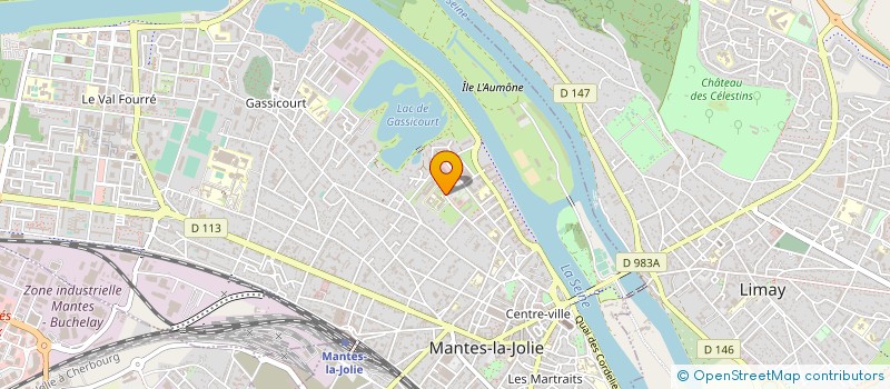 localisation de l'entreprise MAFICAL à MANTES-LA-JOLIE