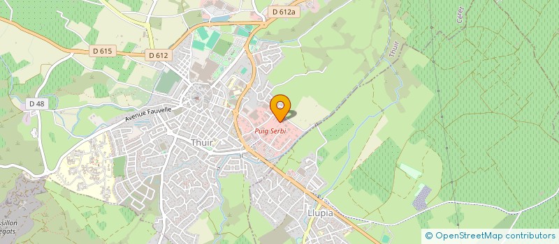 localisation de l'entreprise MAFIJO  THUIR