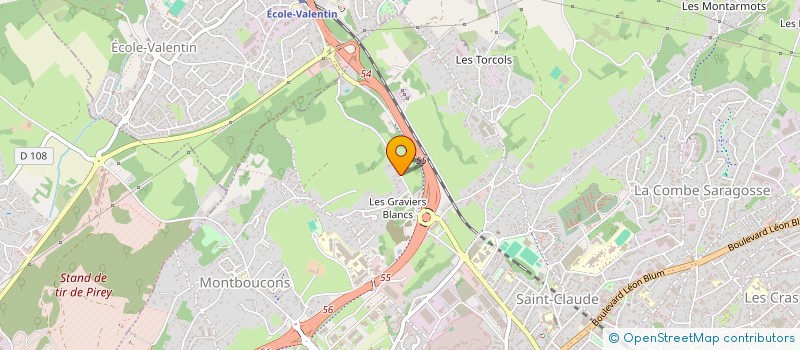 localisation de l'entreprise MAFIL'IMMO  BESANCON