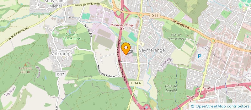 localisation de l'entreprise MAFILEX à THIONVILLE