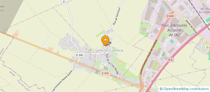 localisation de l'entreprise MAFILLE IMMOBILIER  SAILLY-LEZ-CAMBRAI