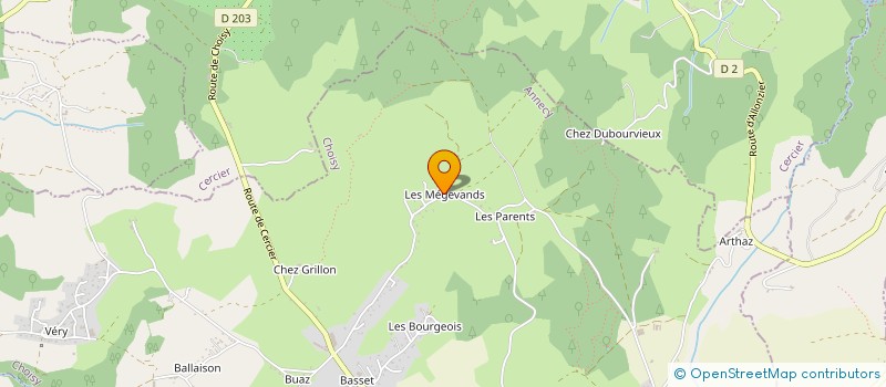 localisation de l'entreprise MAFIMMO  CHOISY