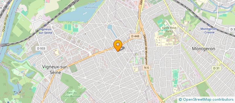 localisation de l'entreprise MAFINE à VIGNEUX-SUR-SEINE