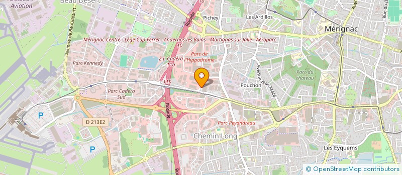 localisation de l'entreprise MAFISA à MERIGNAC