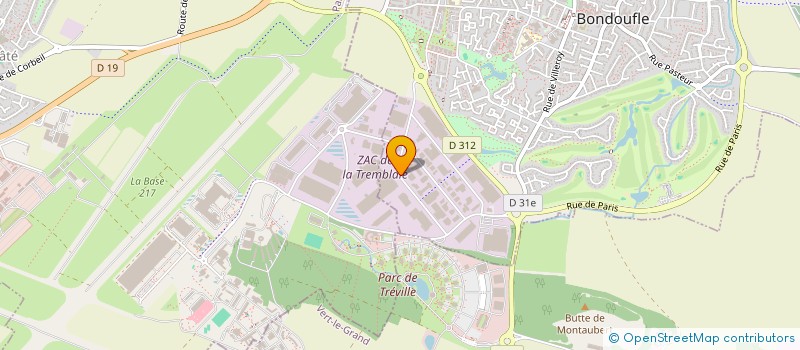 localisation de l'entreprise MAFIX à BONDOUFLE