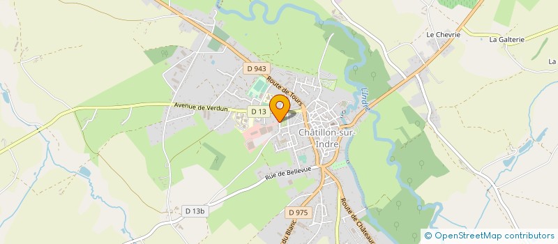 localisation de l'entreprise MAFLA à CHATILLON-SUR-INDRE