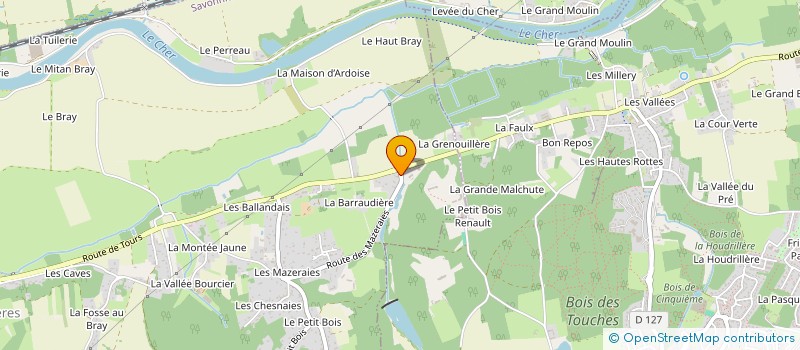 localisation de l'entreprise MAFLO  SAVONNIERES