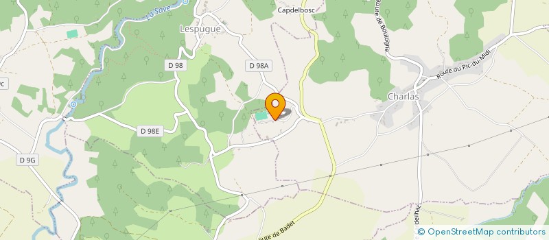 localisation de l'entreprise MAFLOC  CHARLAS