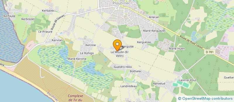 localisation de l'entreprise MAFLOCAM  PLOUHINEC