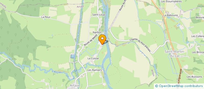 localisation de l'entreprise MAFLOCEANON  ARTAIX