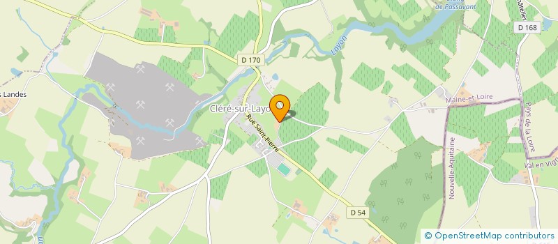 localisation de l'entreprise MAFLOR EPI  LYS-HAUT-LAYON