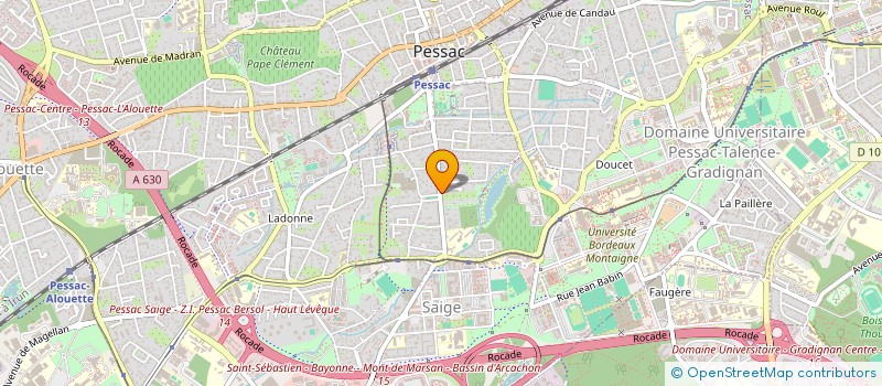 localisation de l'entreprise MAFMATREY  PESSAC