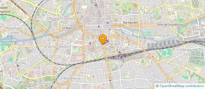 localisation de l'entreprise MAFORCE  RENNES