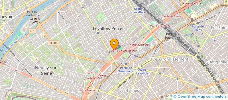 localisation de l'entreprise MAFORMATIONENTREPRISE à LEVALLOIS-PERRET