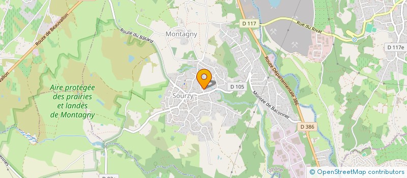 localisation de l'entreprise MAFRA  MONTAGNY