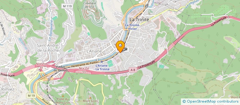 localisation de l'entreprise MAFRAGILSA à LA TRINITE