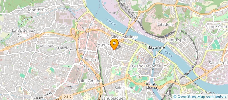 localisation de l'entreprise MAFRANCHE à BAYONNE