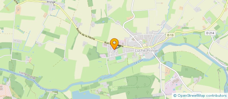 localisation de l'entreprise MAFRAY-ROUSIER  THOREE-LES-PINS