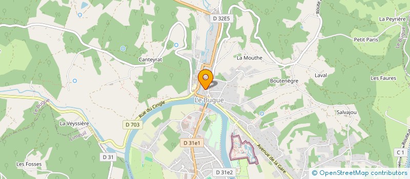 localisation de l'entreprise MAFREELMA FOOD  LES EYZIES