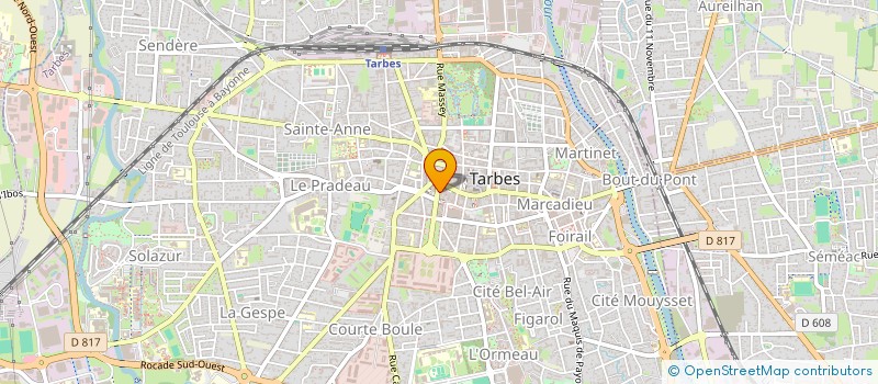 localisation de l'entreprise MAFRIS  TARBES