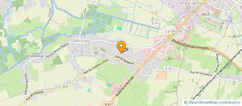 localisation de l'entreprise MAFRIVA  BESSINES