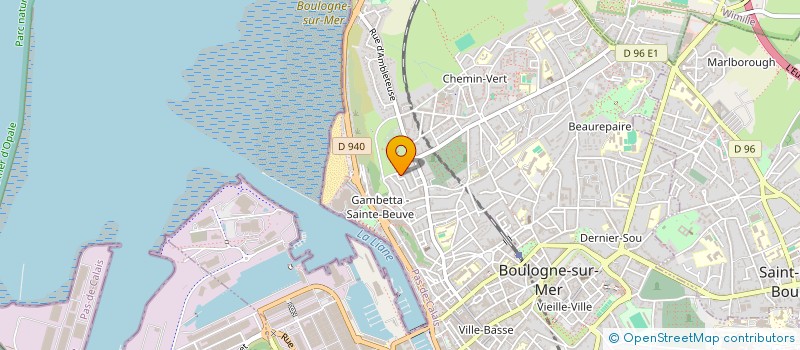 localisation de l'entreprise MAFRONO  BOULOGNE-SUR-MER