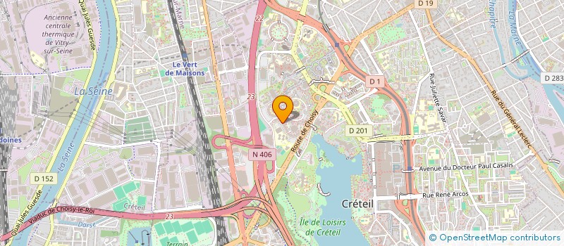 localisation de l'entreprise MAFSECURITE à CRETEIL
