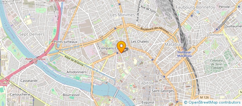 localisation de l'entreprise MAFU INTERNATIONAL LOGISTIC à TOULOUSE