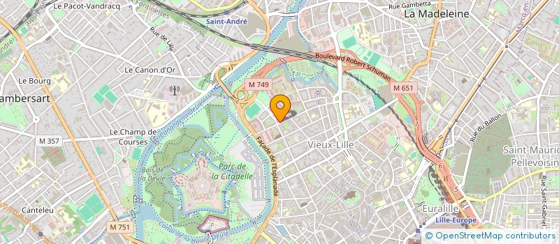 localisation de l'entreprise MAG 2 à LILLE