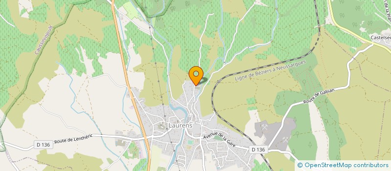 localisation de l'entreprise MAG 2  MAGALAS