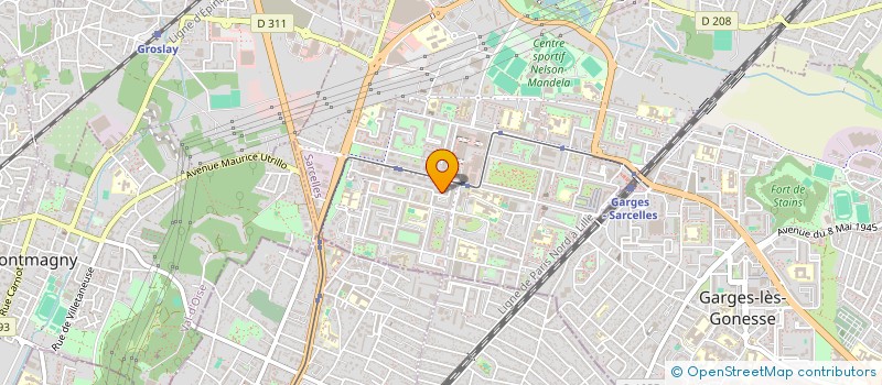 localisation de l'entreprise MAG 2003 à SARCELLES