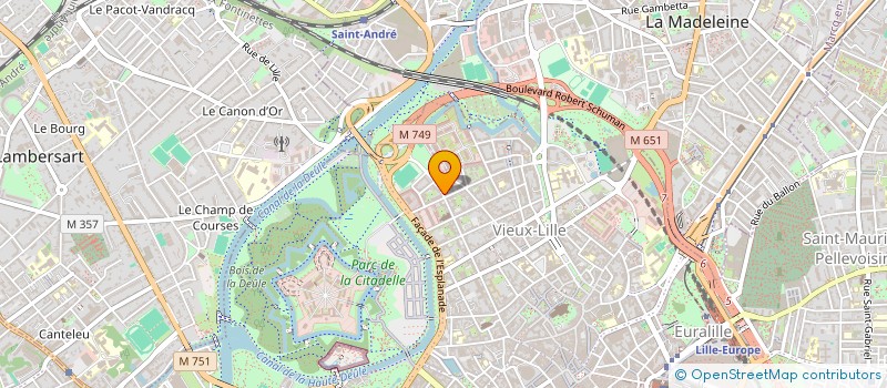localisation de l'entreprise MAG 3 à LILLE