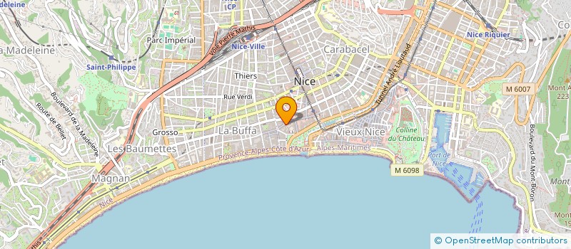 localisation de l'entreprise MAG 3 à NICE