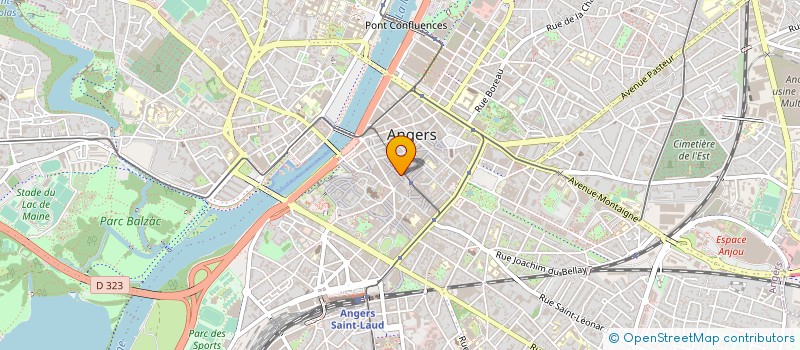 localisation de l'entreprise MAG à ANGERS