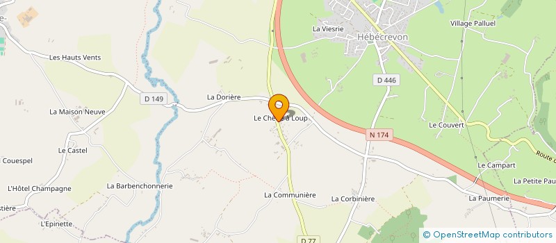 localisation de l'entreprise MAG  THEREVAL