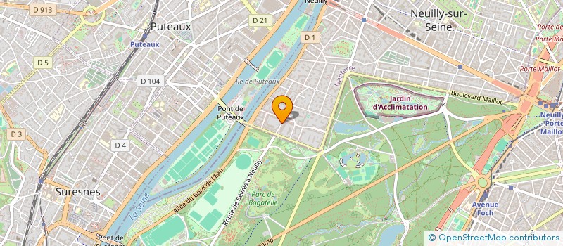 localisation de l'entreprise MAG à NEUILLY-SUR-SEINE