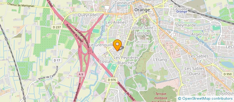 localisation de l'entreprise MAG  ORANGE