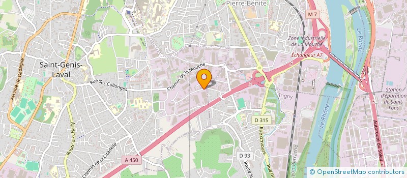 localisation de l'entreprise MAG  SAINT-GENIS-LAVAL