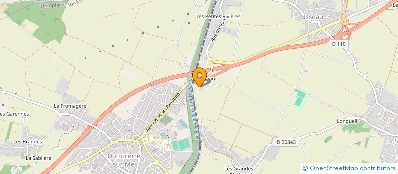 localisation de l'entreprise MAG  SAINTE-SOULLE