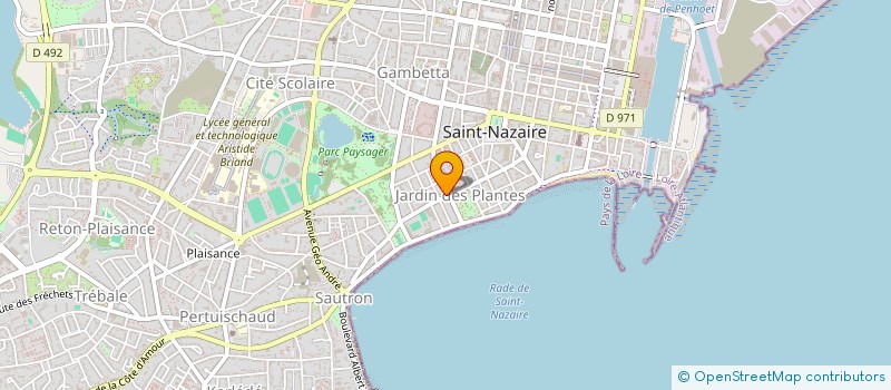 localisation de l'entreprise MAG  SAINT-NAZAIRE