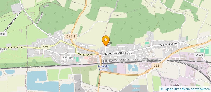 localisation de l'entreprise MAG  ALIZAY