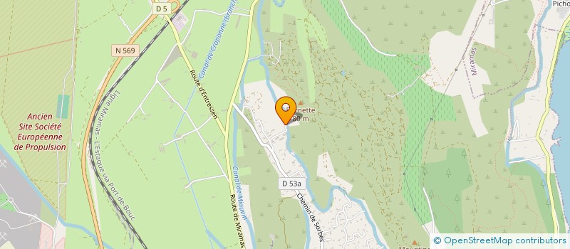 localisation de l'entreprise MAG  ISTRES