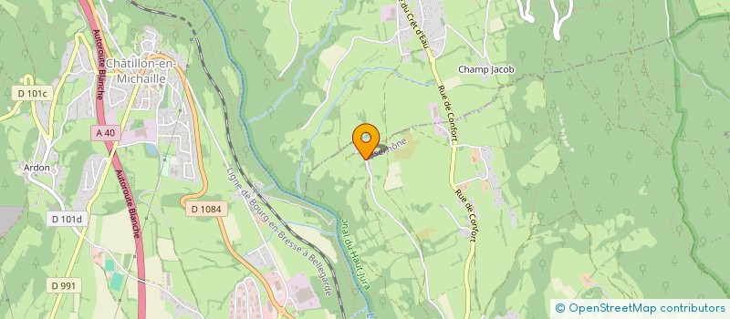 localisation de l'entreprise MAG  VALSERHONE