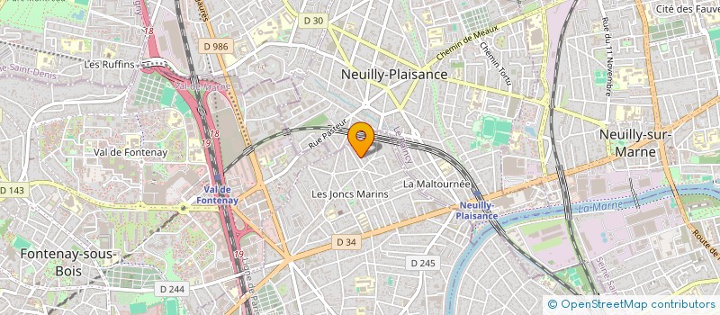 localisation de l'entreprise MAG  LE PERREUX-SUR-MARNE