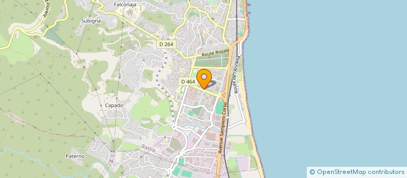 localisation de l'entreprise MAG à BASTIA