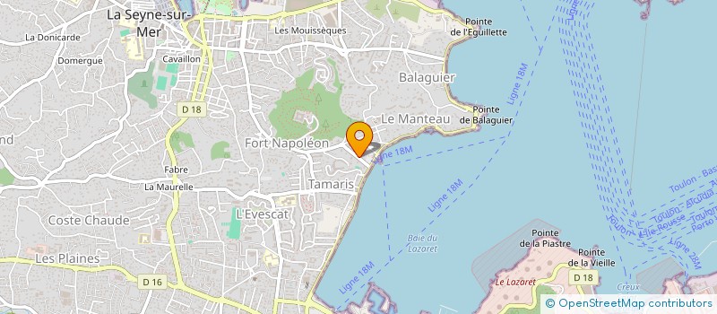 localisation de l'entreprise MAG à LA SEYNE-SUR-MER