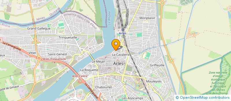 localisation de l'entreprise MAG  ARLES