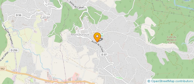 localisation de l'entreprise MAG-A-MAR  MONTAUROUX