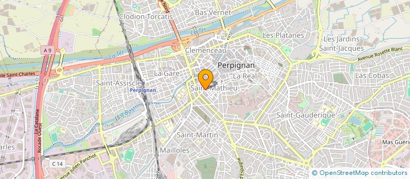 localisation de l'entreprise MAG'ALIMENTATION  PERPIGNAN