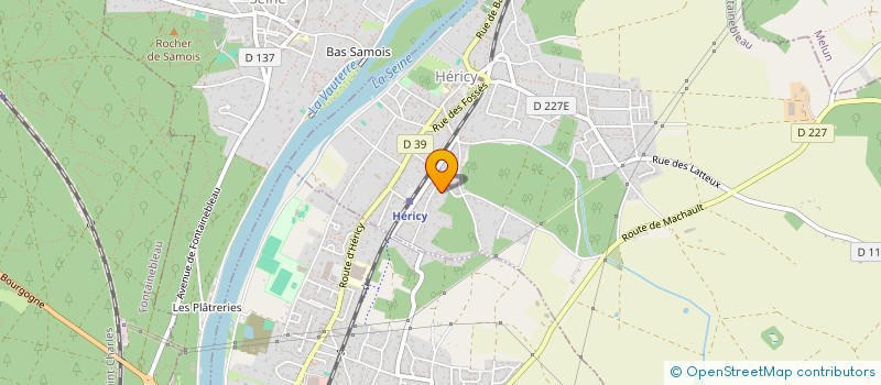 localisation de l'entreprise MAG BAT  HERICY